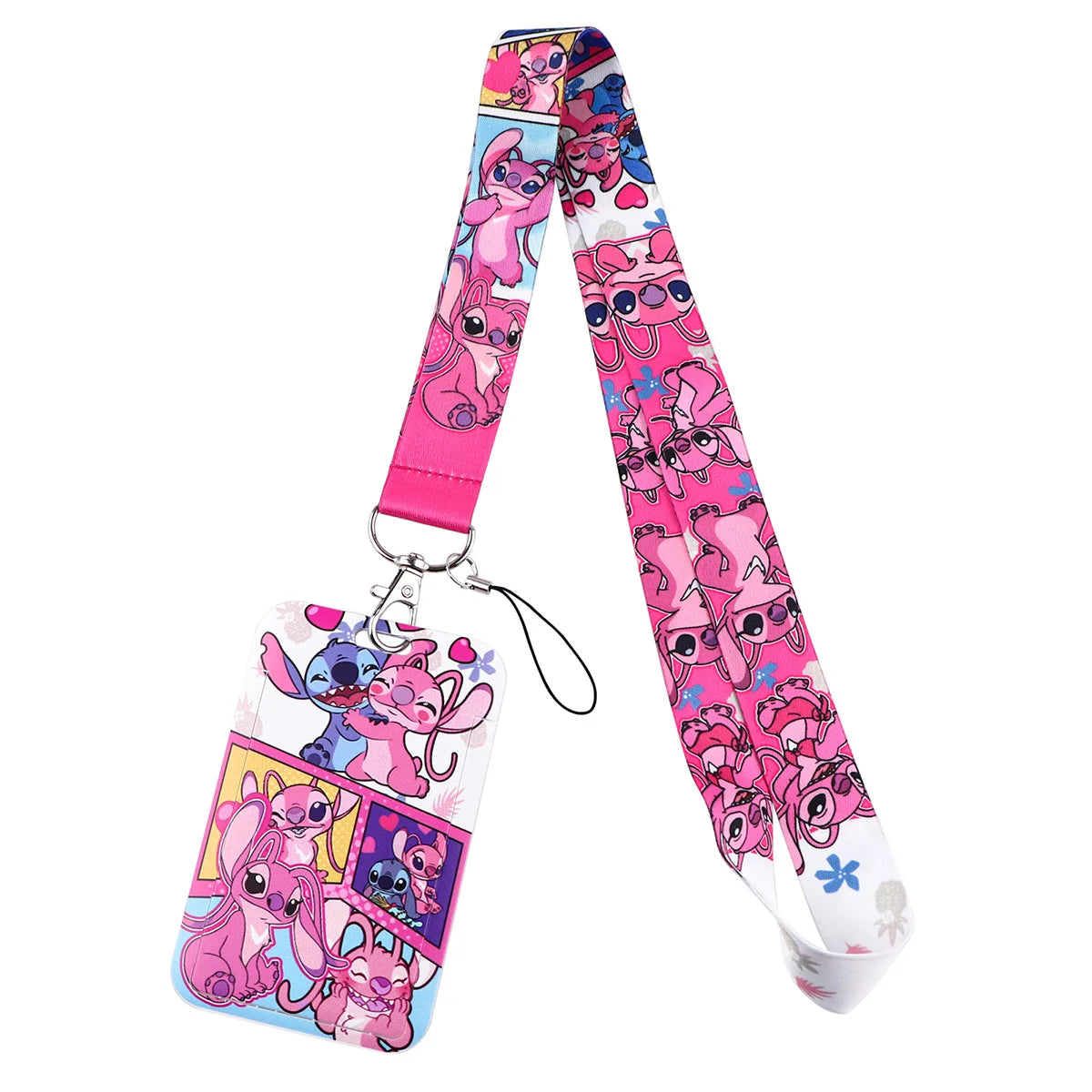 Cute Lilo & Stitch Credential Holder