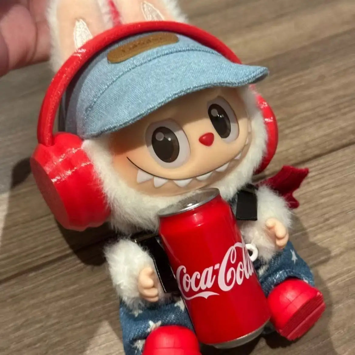 Labubu Coca-Cola Doll Outfit