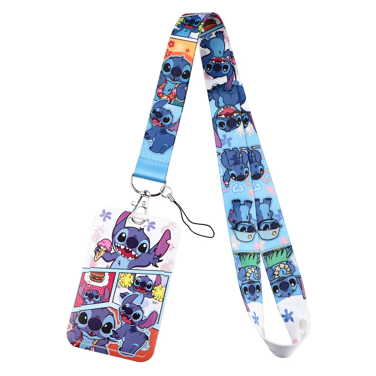 Cute Lilo & Stitch Credential Holder