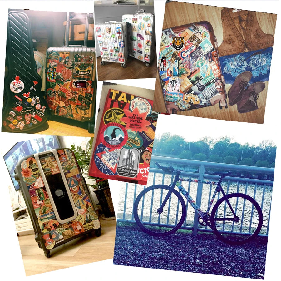 70 PCS 80s And 90s Style Stickers