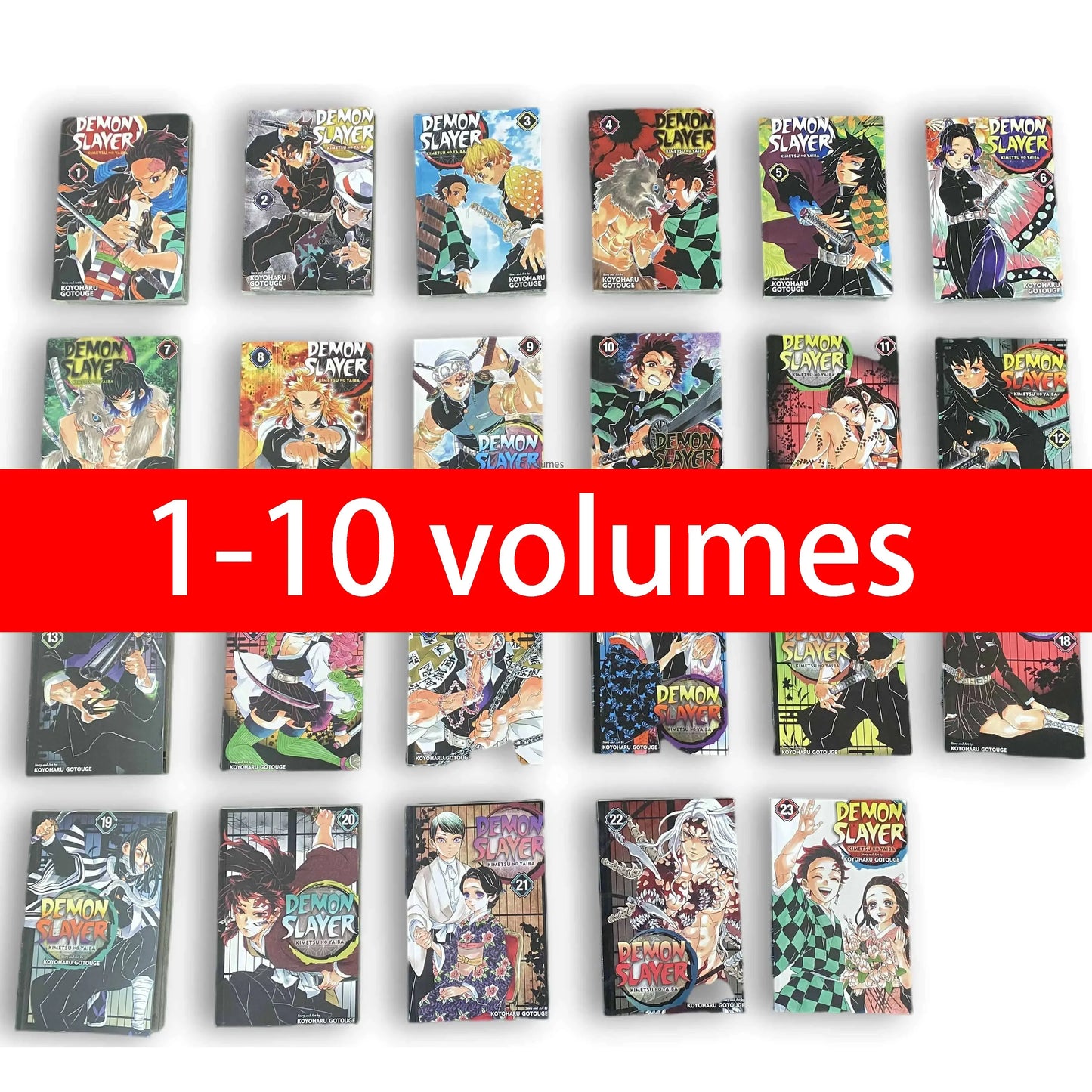 Anime Demon Slayer Volumes In English