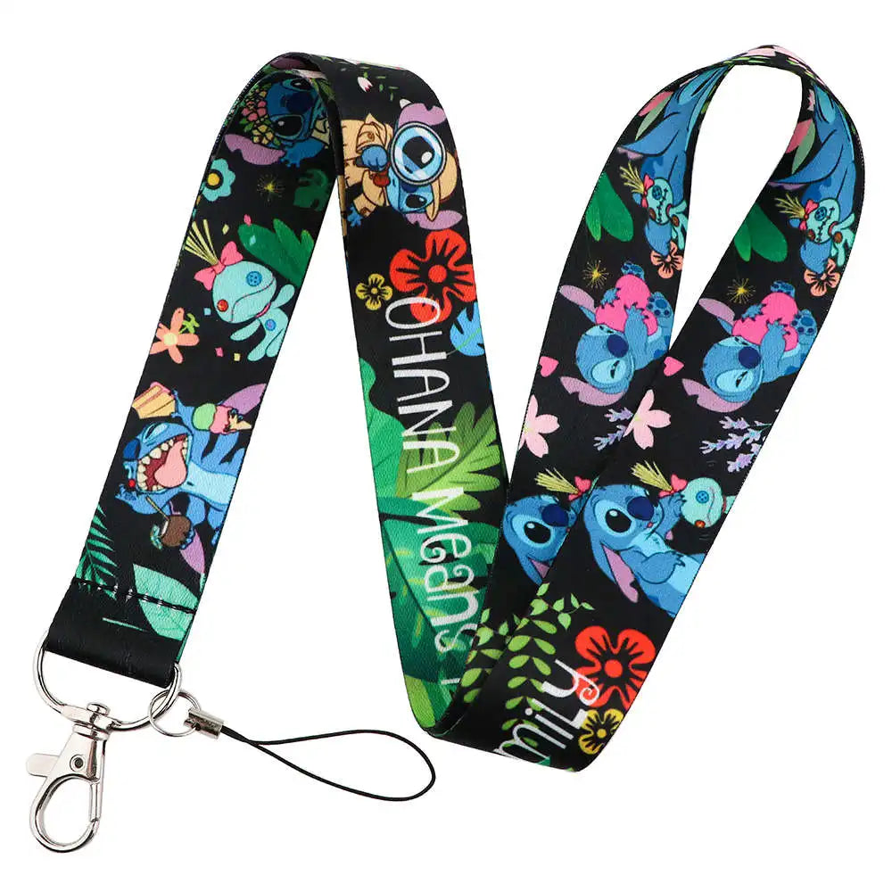 Cute Lilo & Stitch Credential Holder