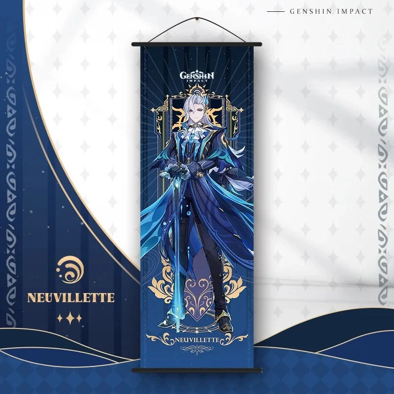 Genshin Impact Wanderer Tarot Poster