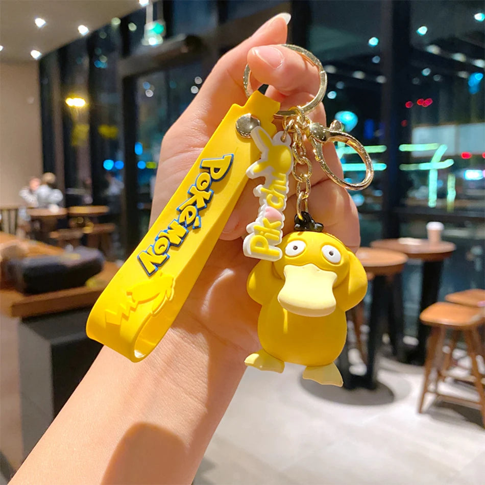6Pcs Pokemon Keychains