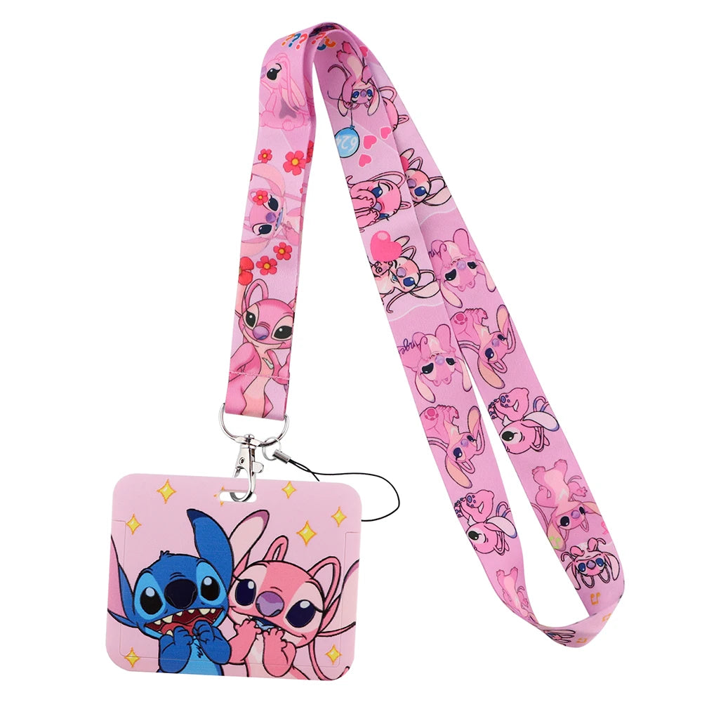 Cute Lilo & Stitch Credential Holder