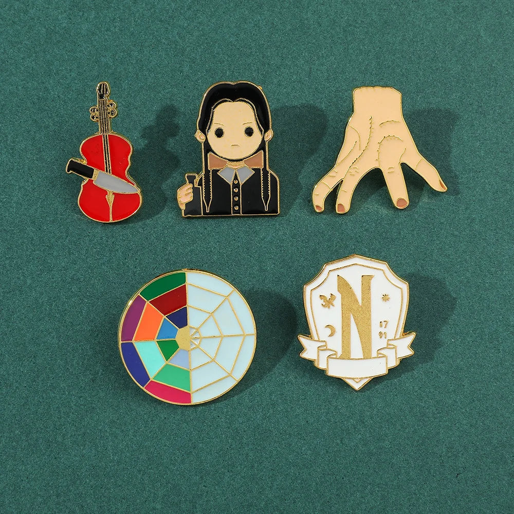 Wednesday Season 2 Pins