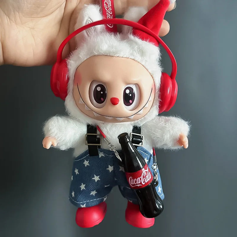Labubu Coca-Cola Doll Outfit