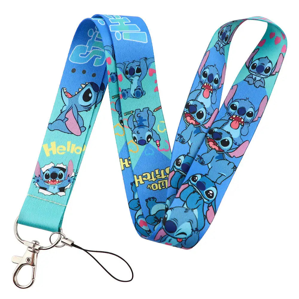 Cute Lilo & Stitch Credential Holder