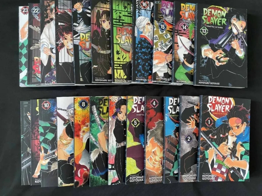 Anime Demon Slayer Volumes In English