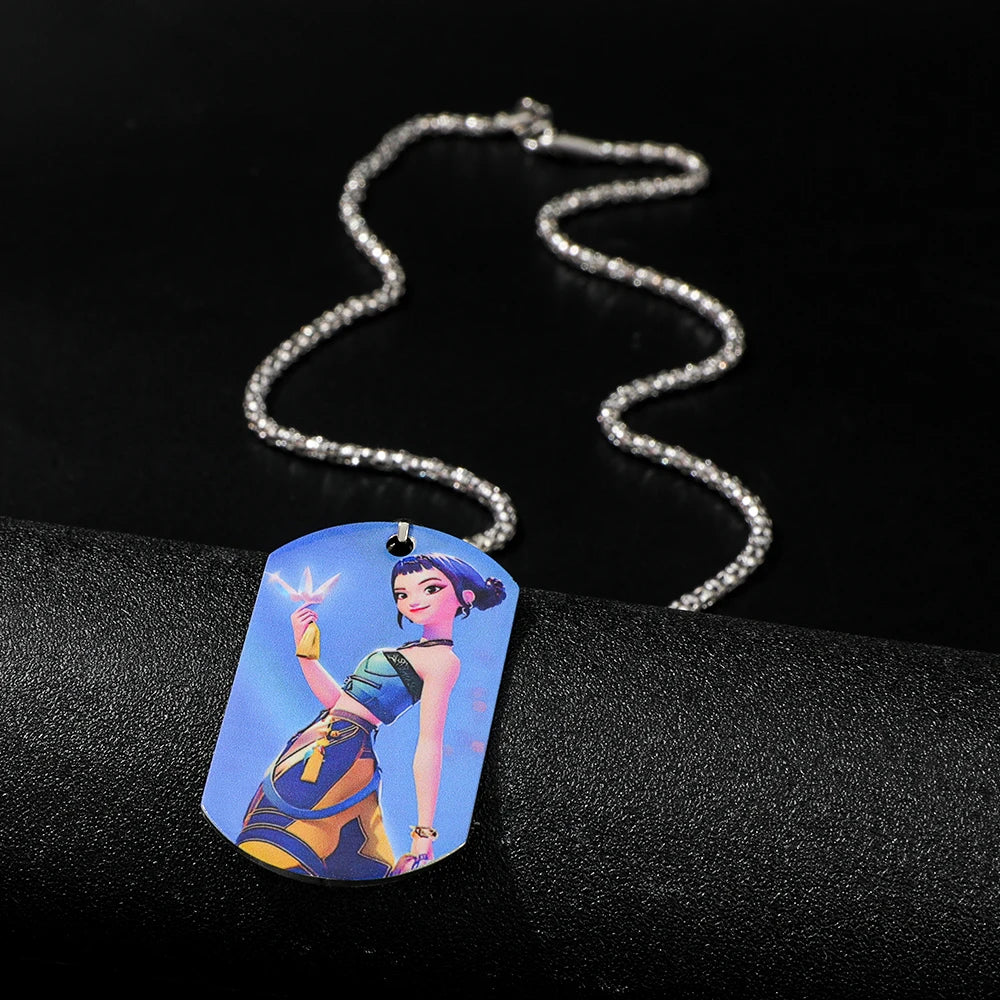 Cartoon Anime Movie K-Pop Demon Hunters Pendant