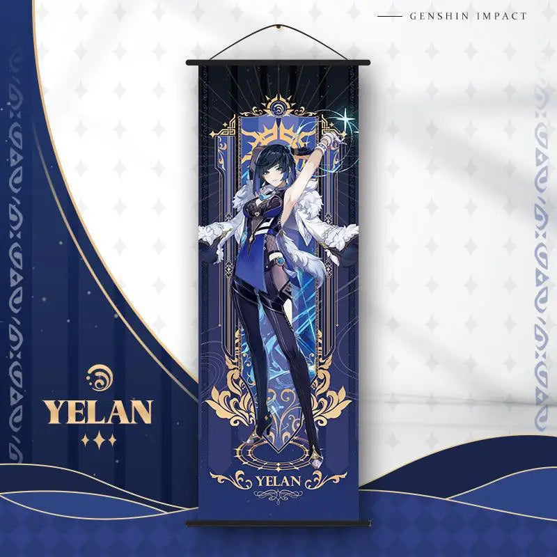 Genshin Impact Wanderer Tarot Poster