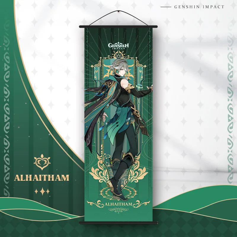 Genshin Impact Wanderer Tarot Poster