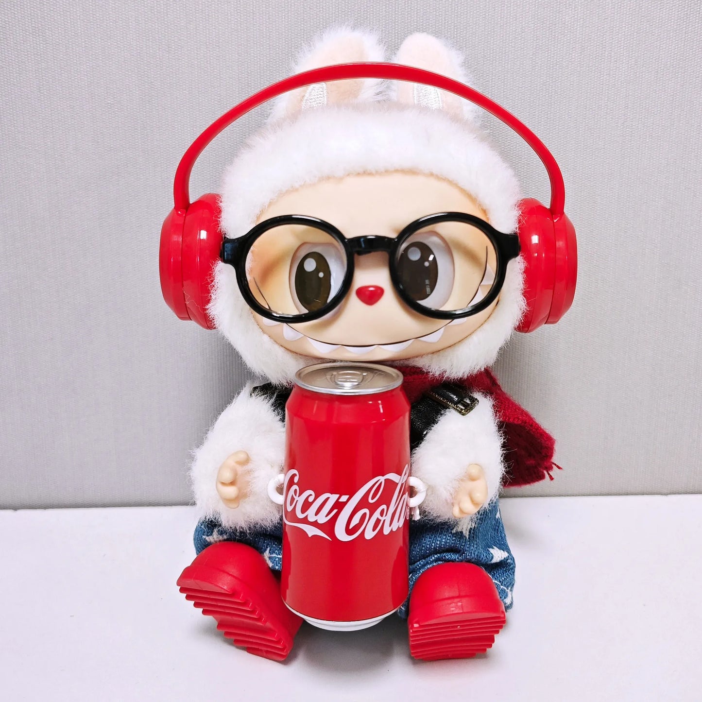 Labubu Coca-Cola Doll Outfit