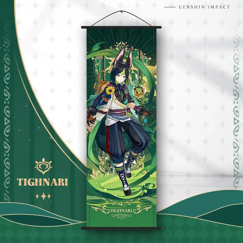 Genshin Impact Wanderer Tarot Poster