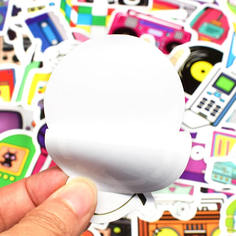 70 PCS 80s And 90s Style Stickers