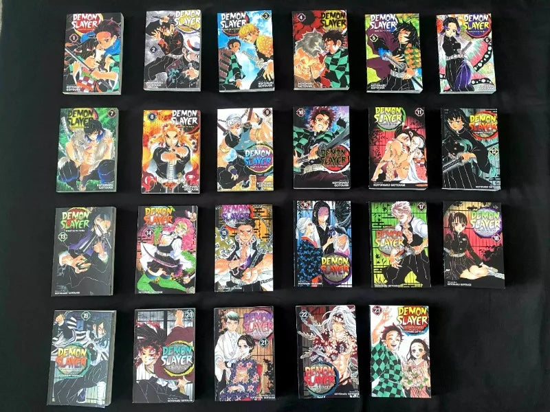 Anime Demon Slayer Volumes In English