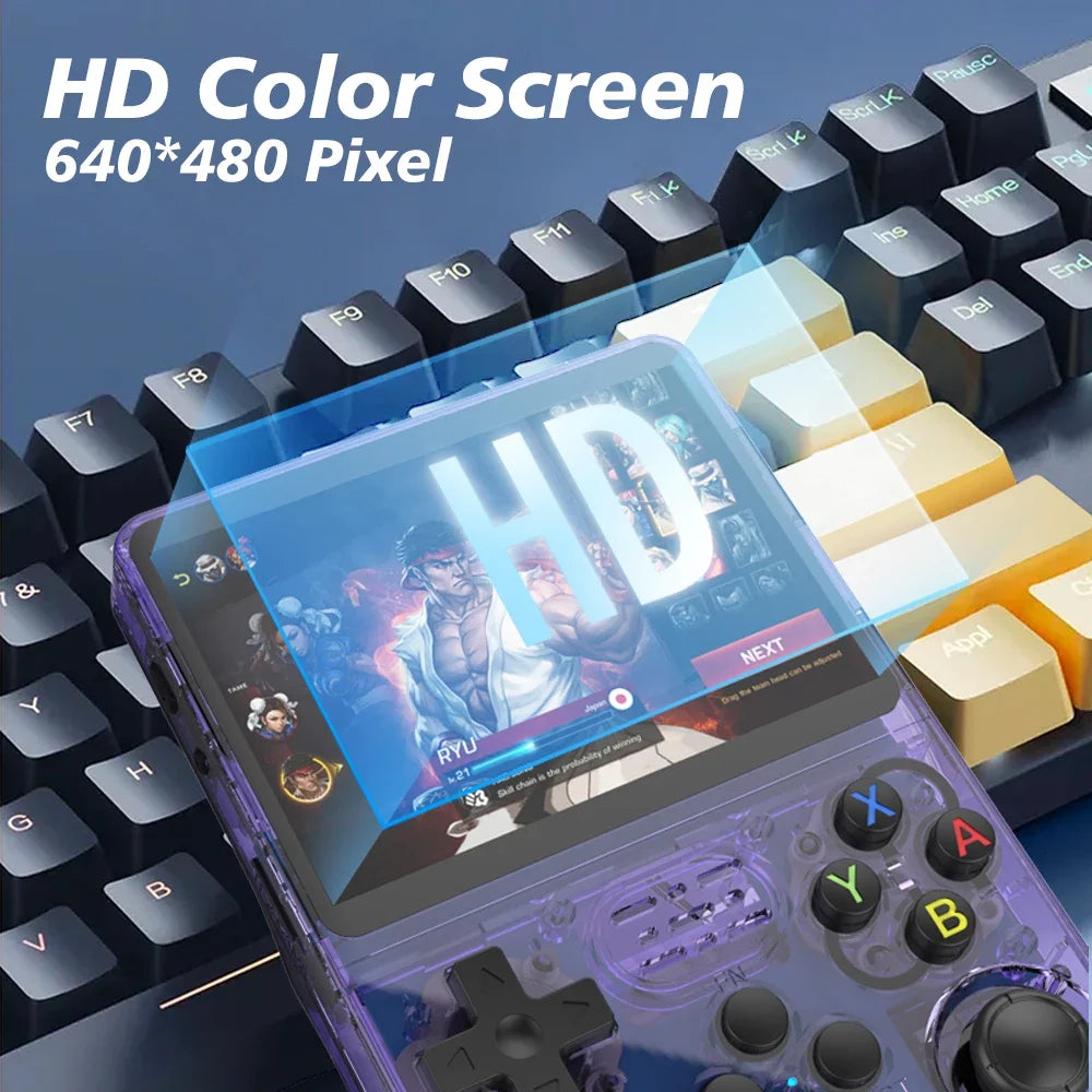 128GB R36S Retro Handheld Video Game Console