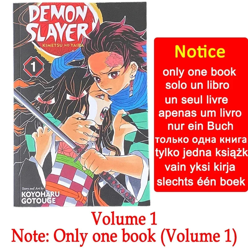 Anime Demon Slayer Volumes In English