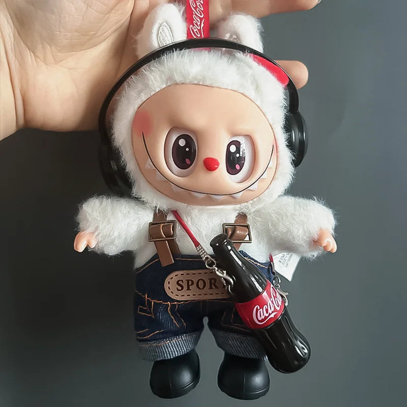 Labubu Coca-Cola Doll Outfit