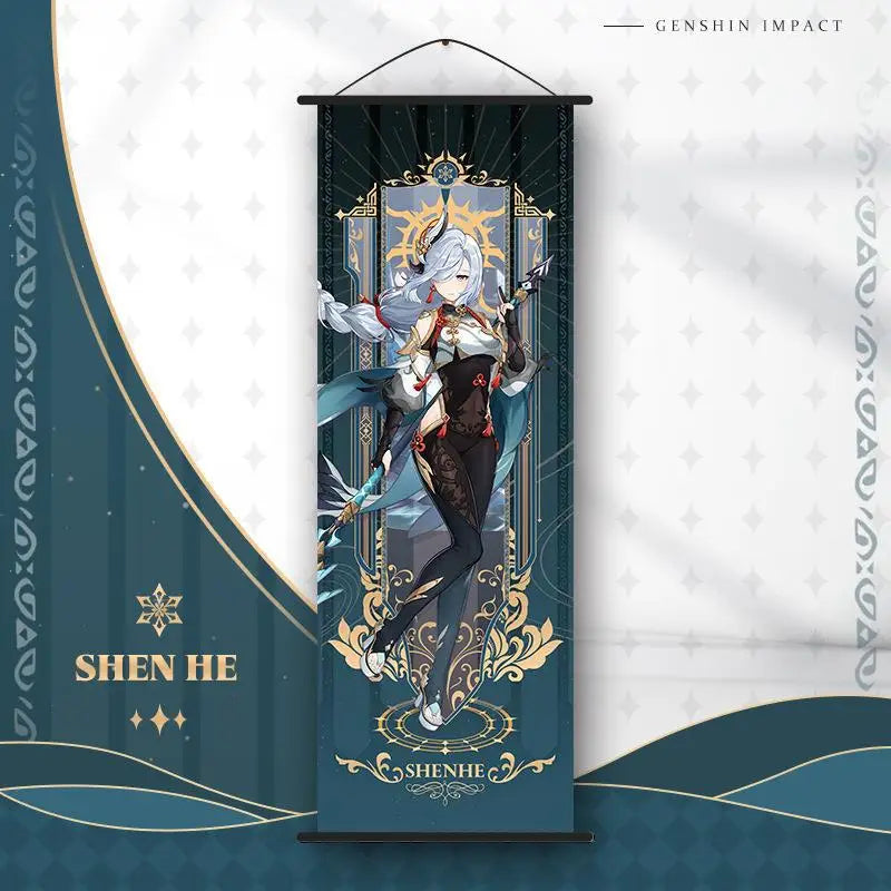 Genshin Impact Wanderer Tarot Poster