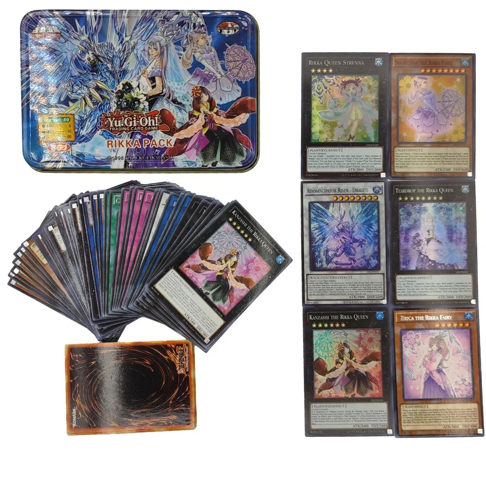 Yu-Gi-Oh! Holographic Cards LIVE TWIN PACK Deck English TCG with Tin Box