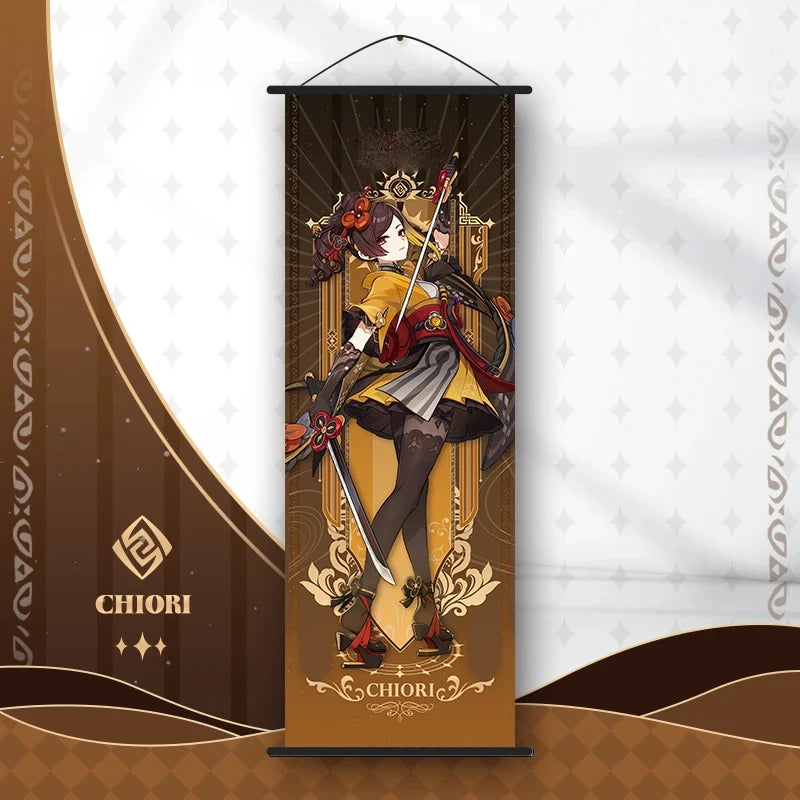 Genshin Impact Wanderer Tarot Poster
