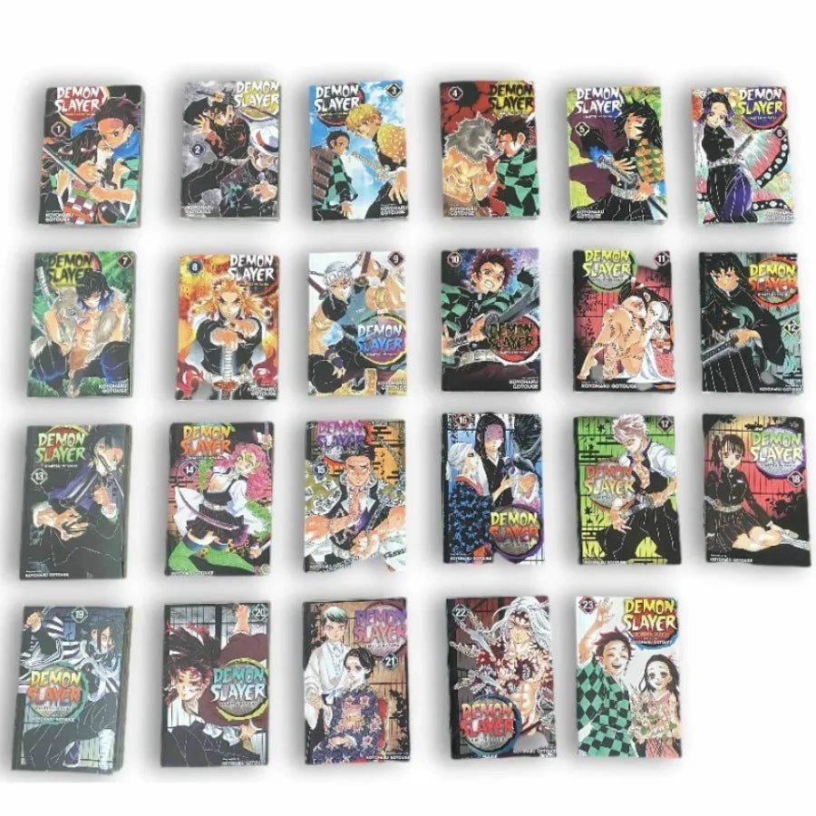 Anime Demon Slayer Volumes In English