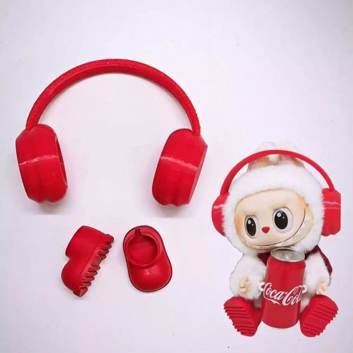 Labubu Coca-Cola Doll Outfit