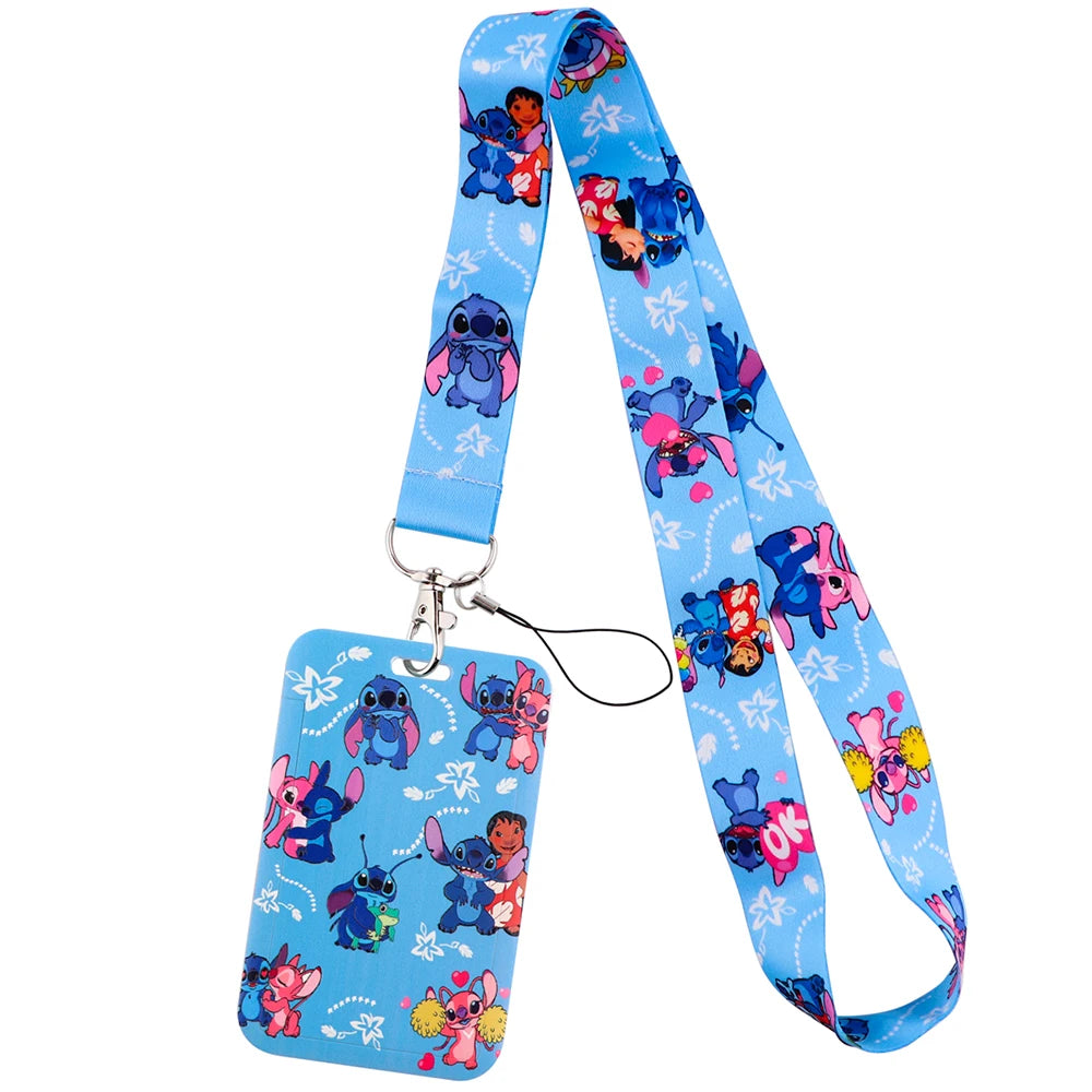 Cute Lilo & Stitch Credential Holder