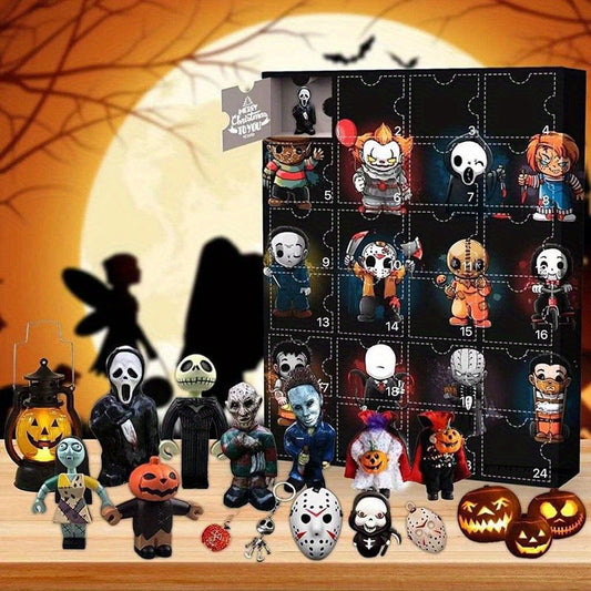 24pcs Disney Tim Burton's The Nightmare Before Christmas Collectible Mini Figures
