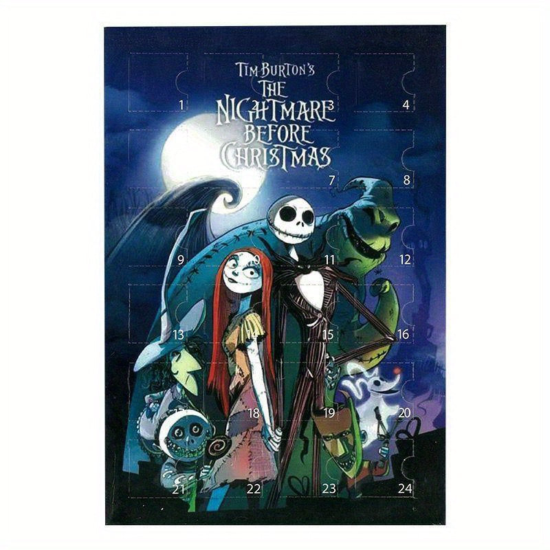 24pcs Disney Tim Burton's The Nightmare Before Christmas Collectible Mini Figures