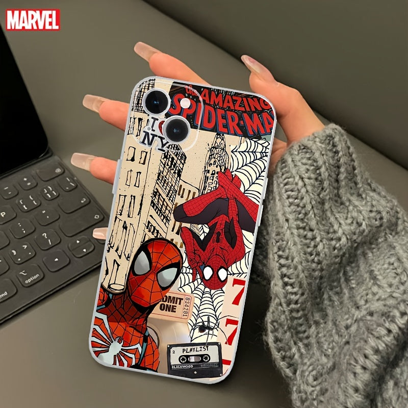 Spider-Man Licensed TPU Phone Case for iPhone