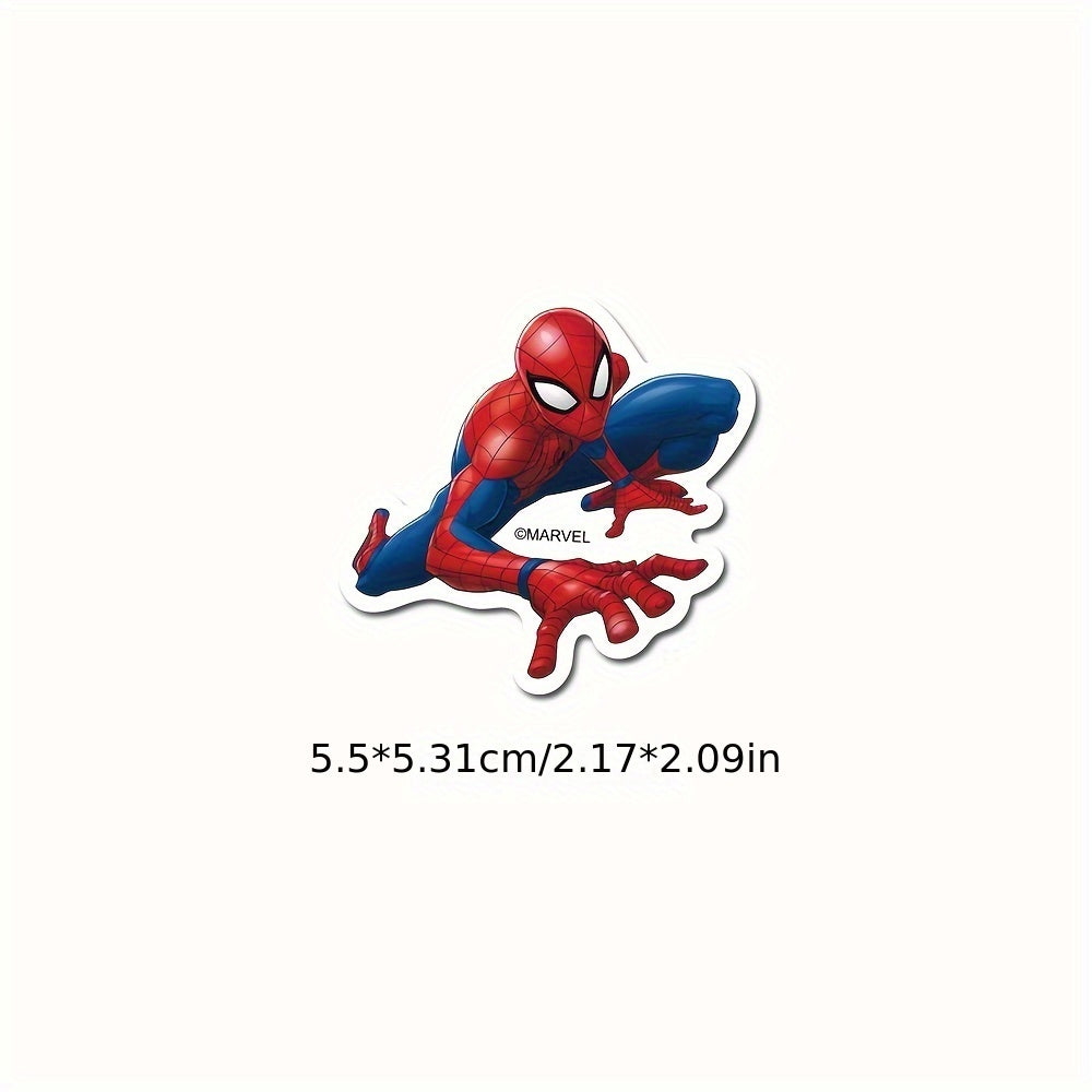 50pcs Vibrant Spider-Man Stickers