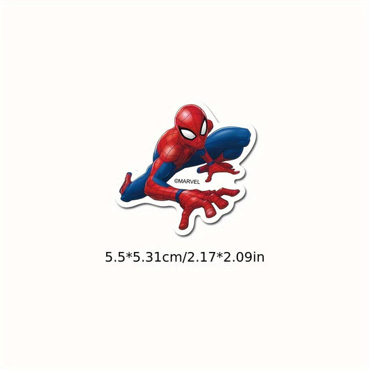 50pcs Vibrant Spider-Man Stickers