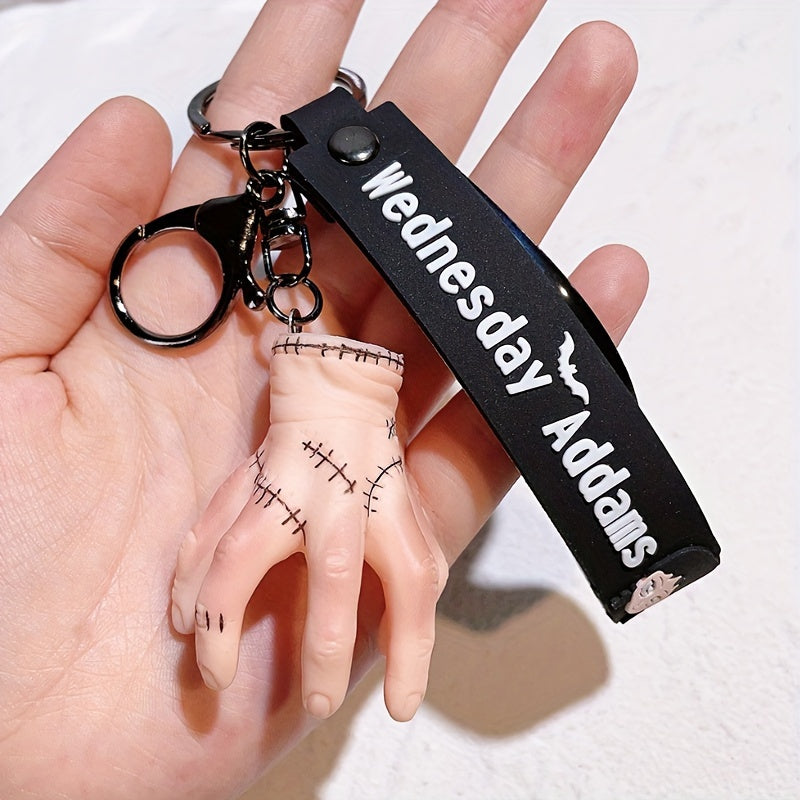 Wednesday Addams Keychain