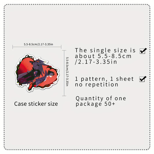 50pcs Helluva Boss Stickers