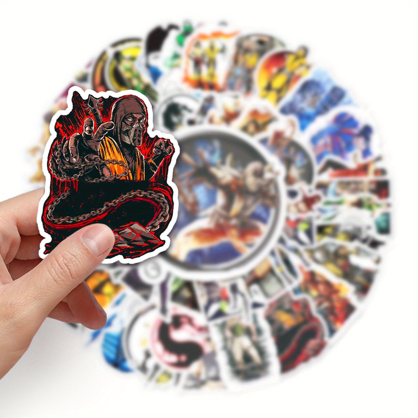50pcs Mortal Kombat Stickers
