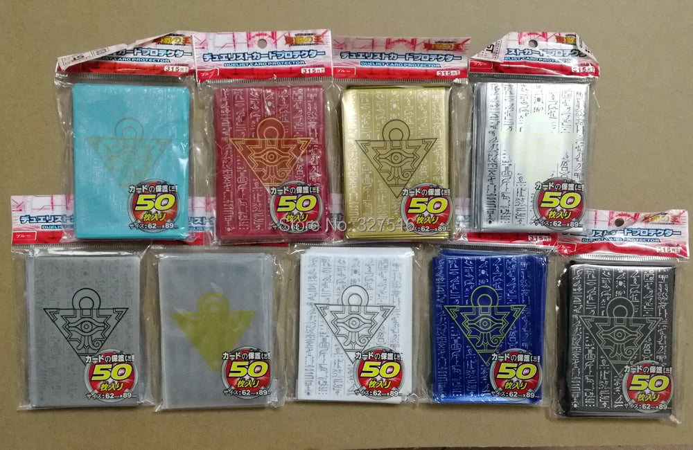 50pcs/set (1 pack) Yu-Gi-Oh! Millennium Puzzle Card Sleeves