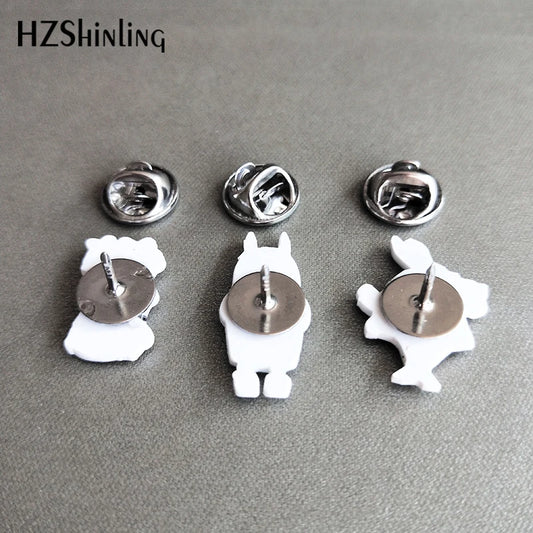 Wednesday Addams Acrylic Lapel Pins
