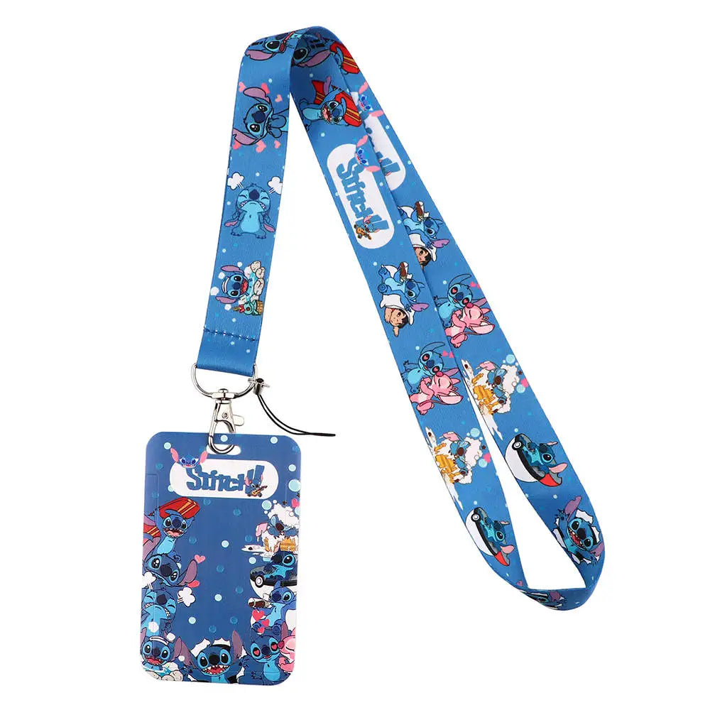 Cute Lilo & Stitch Credential Holder