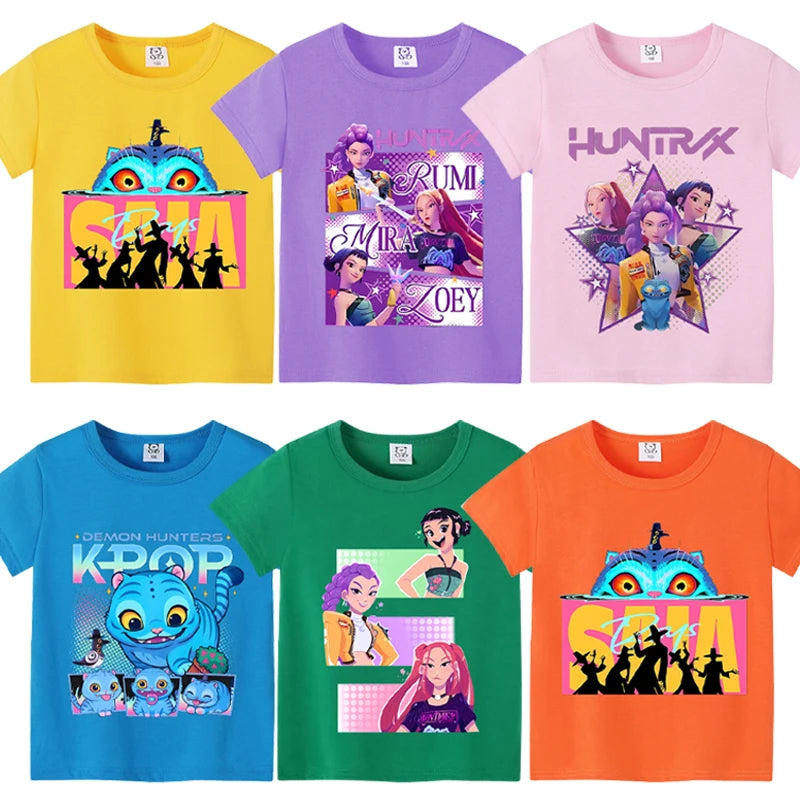 K-Pop Demon Hunters T-shirts