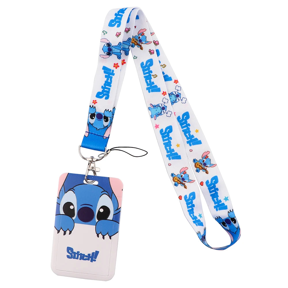 Cute Lilo & Stitch Credential Holder