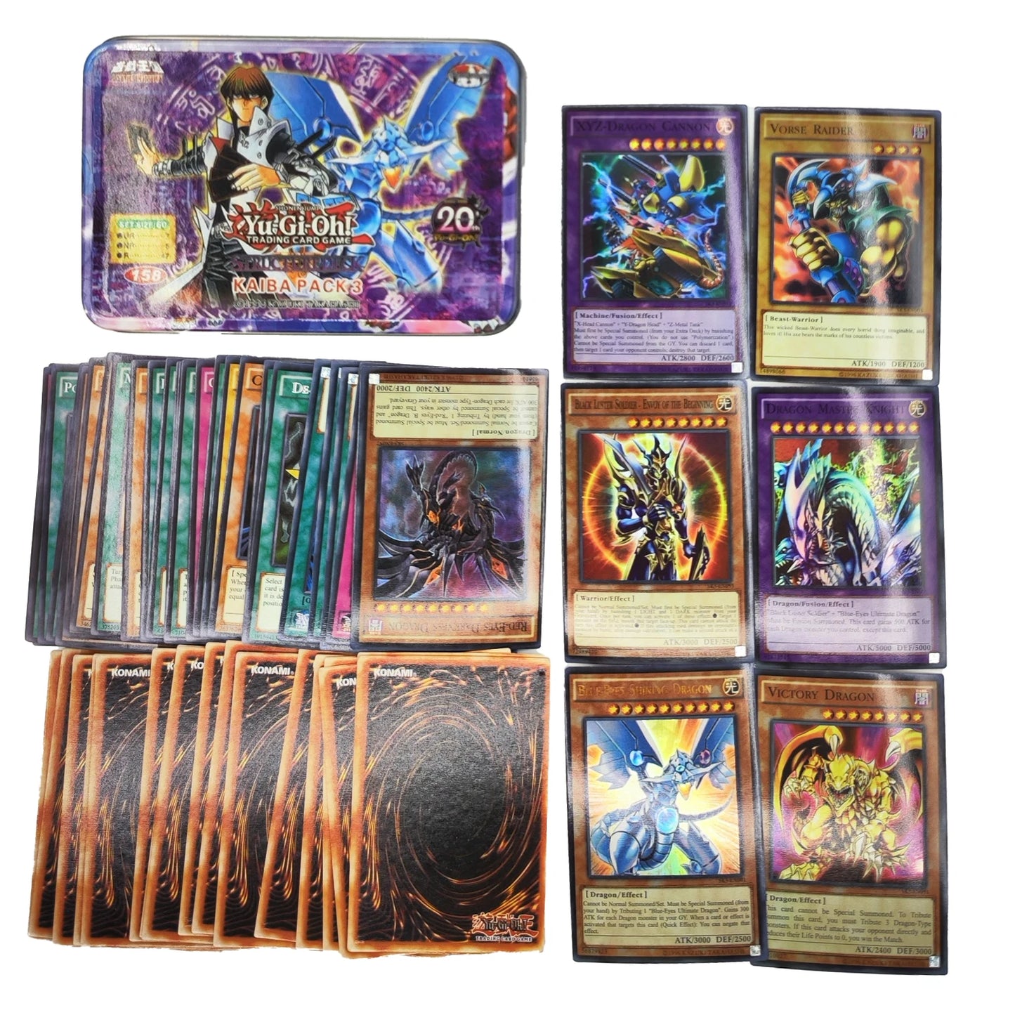 Yu-Gi-Oh! DARK MAGICIAN COLLECTION PACK with Tin Box