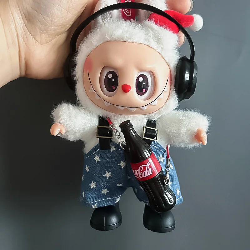 Labubu Coca-Cola Doll Outfit