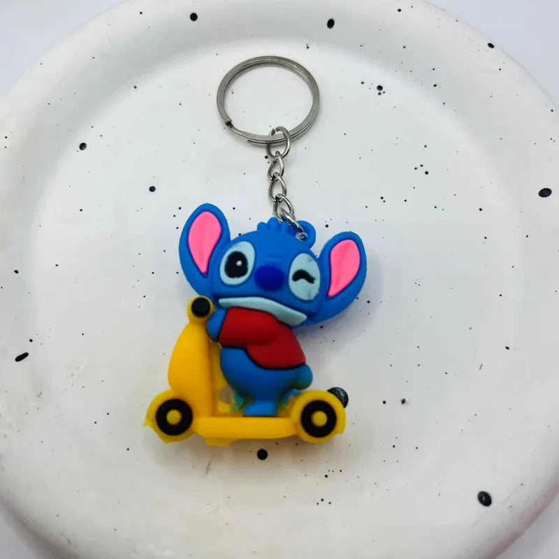 10Pcs/Lot Keychain Lilo & Stitch