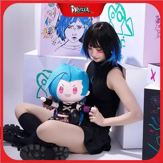 40cm Jinx Arcane League of Legends Plush Toy