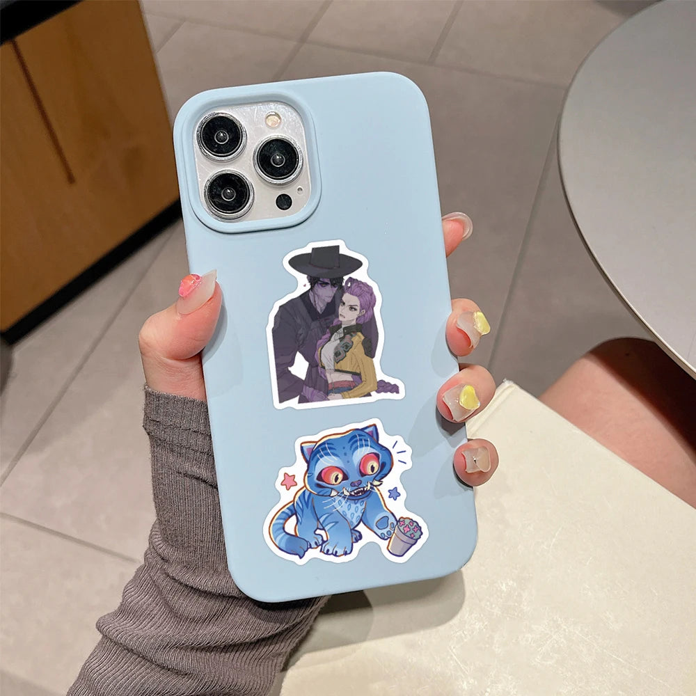 55Pcs  Anime KPop Demon Hunters Stickers