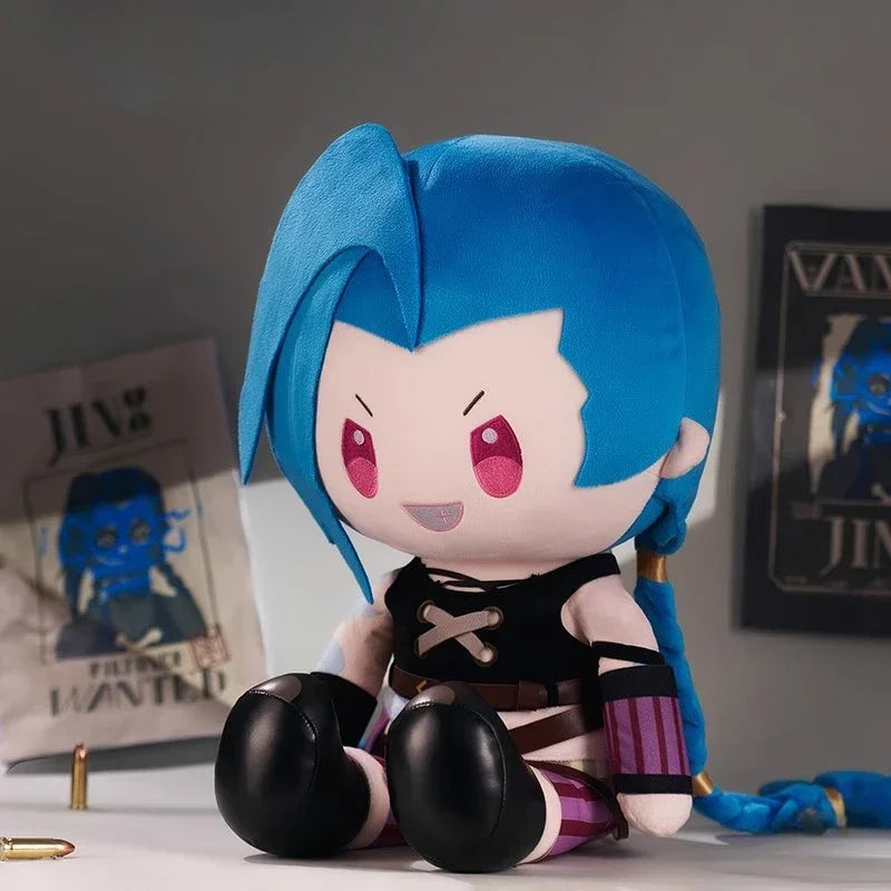 40cm Jinx Arcane League of Legends Plush Toy