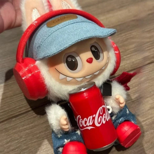 Labubu Coca-Cola Doll Outfit
