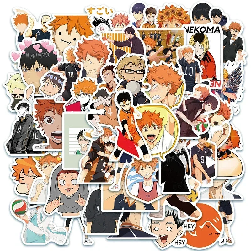 Anime Haikyuu!! Stickers